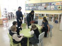 Тосненские дети и библиотекари в пожарной безопасности
